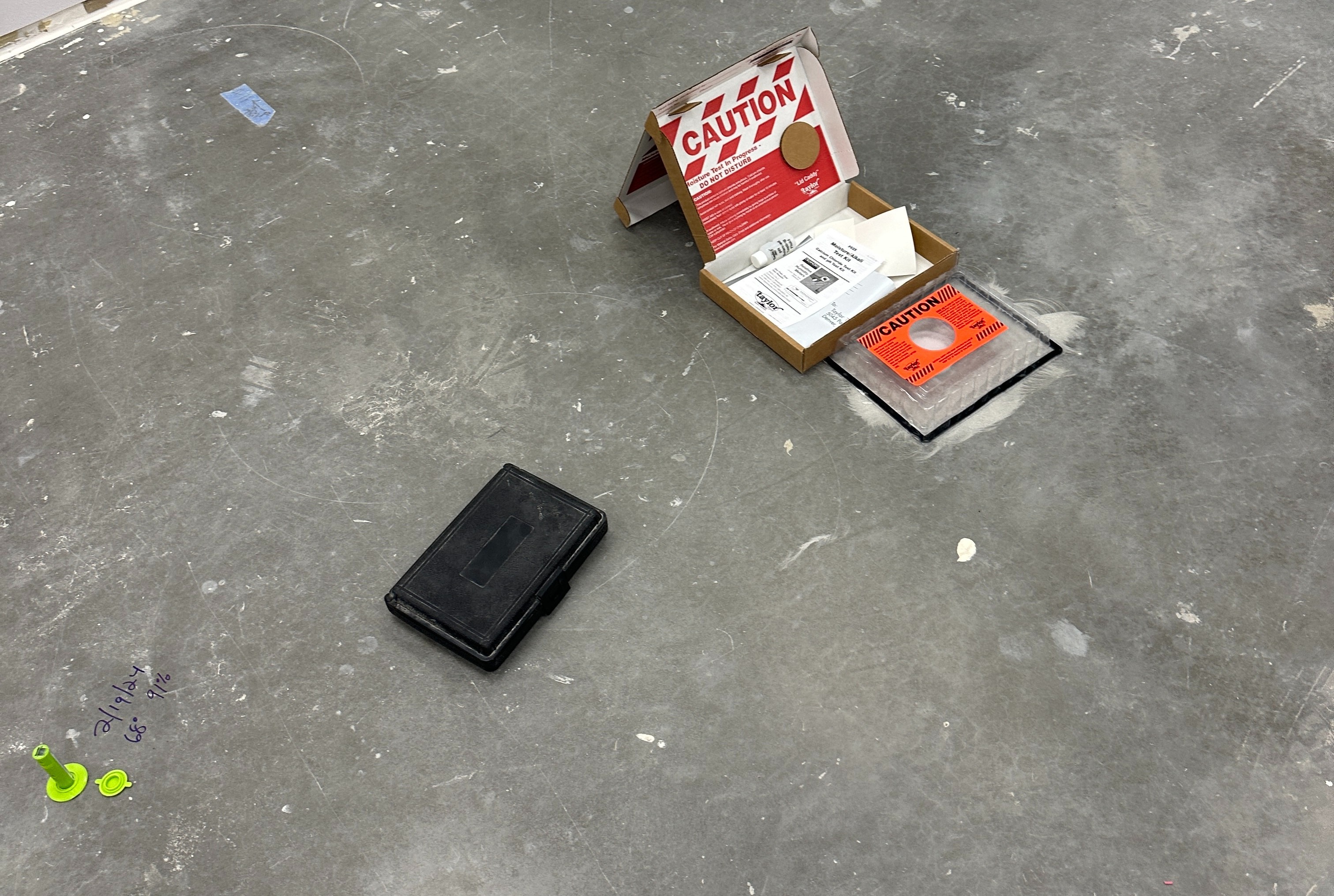 Moisture testing