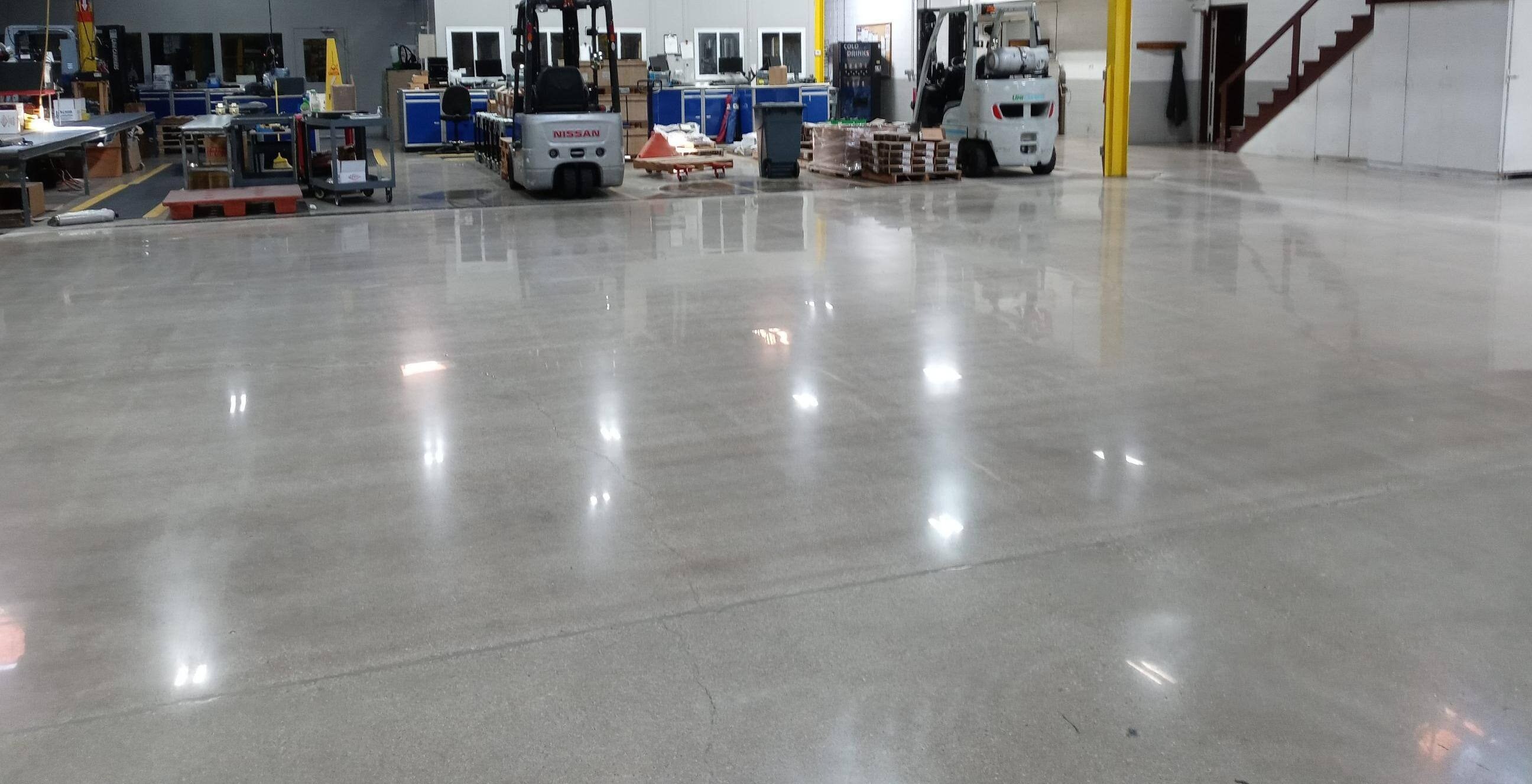 Polished concrete