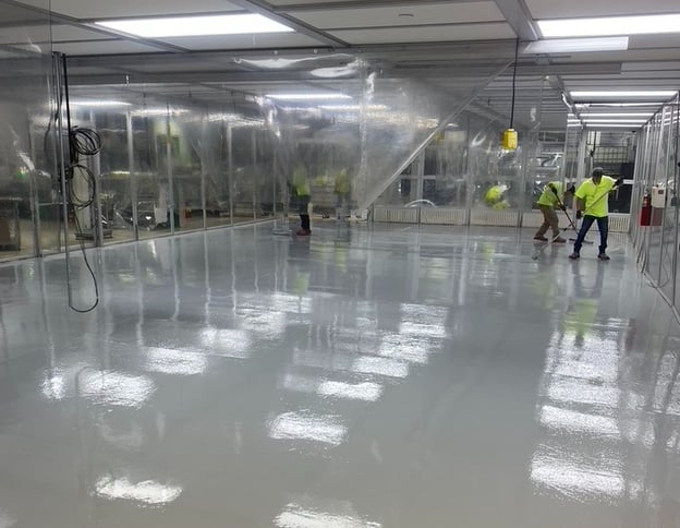 Sealing concrete