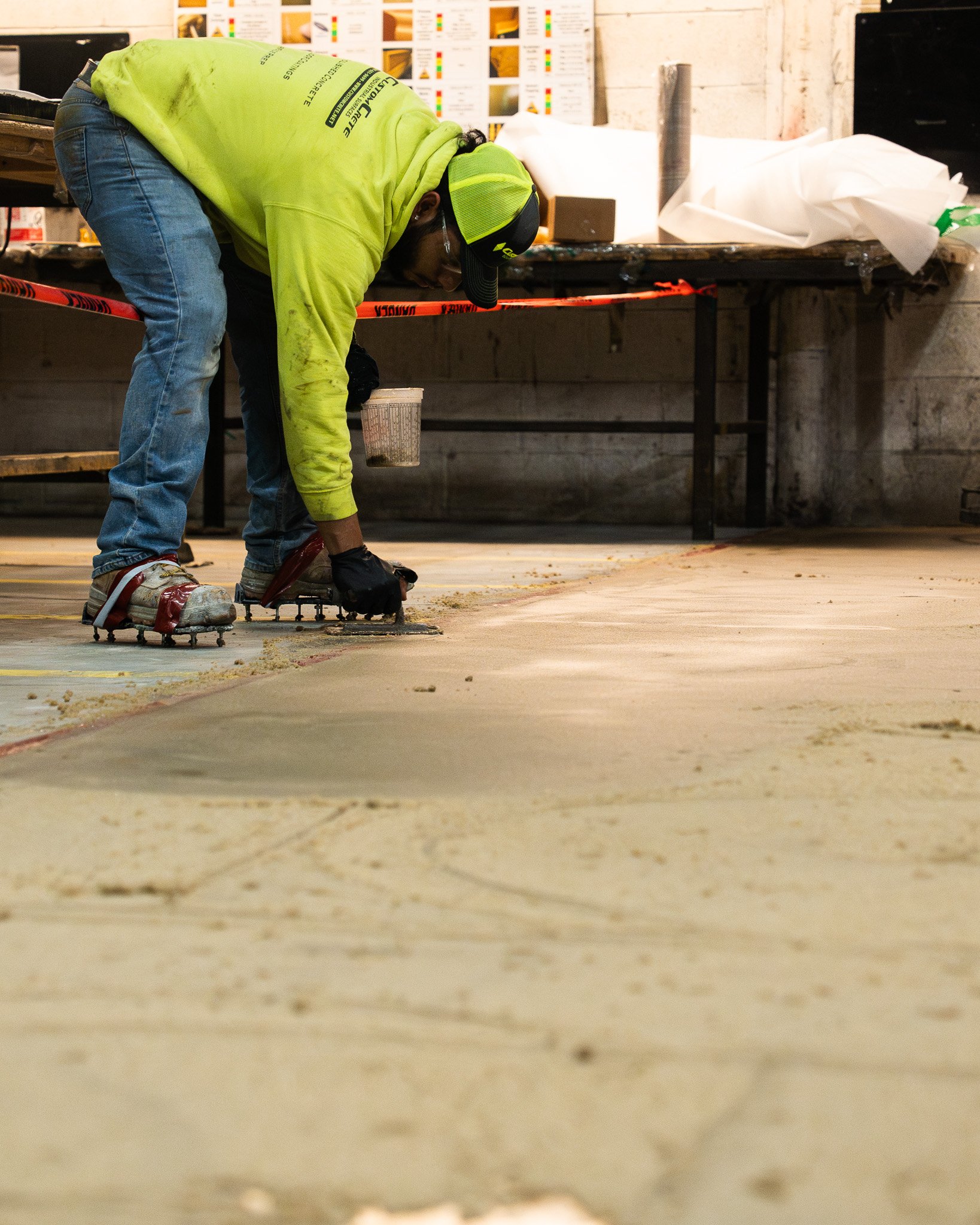 Floor patching