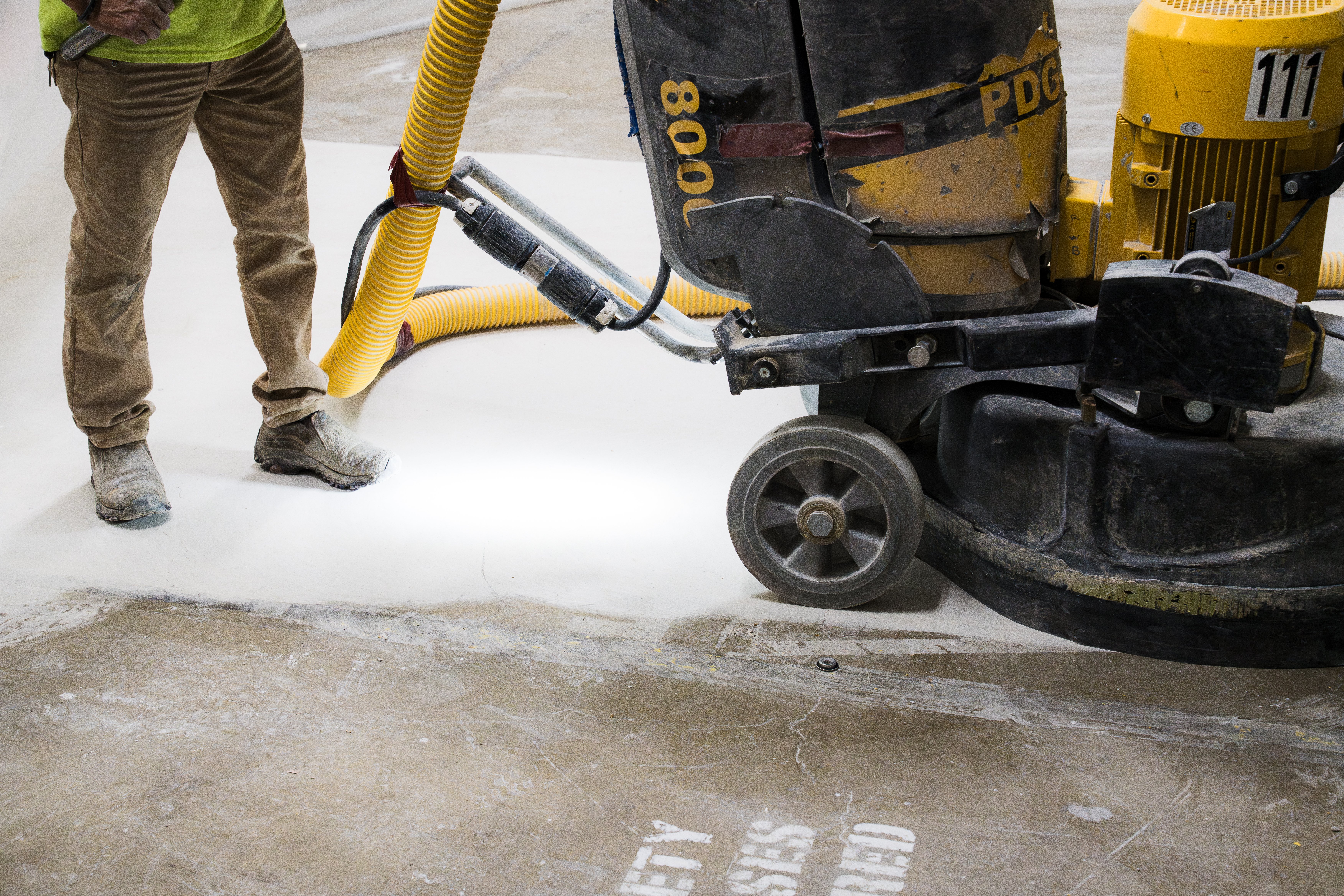 Floor grinding