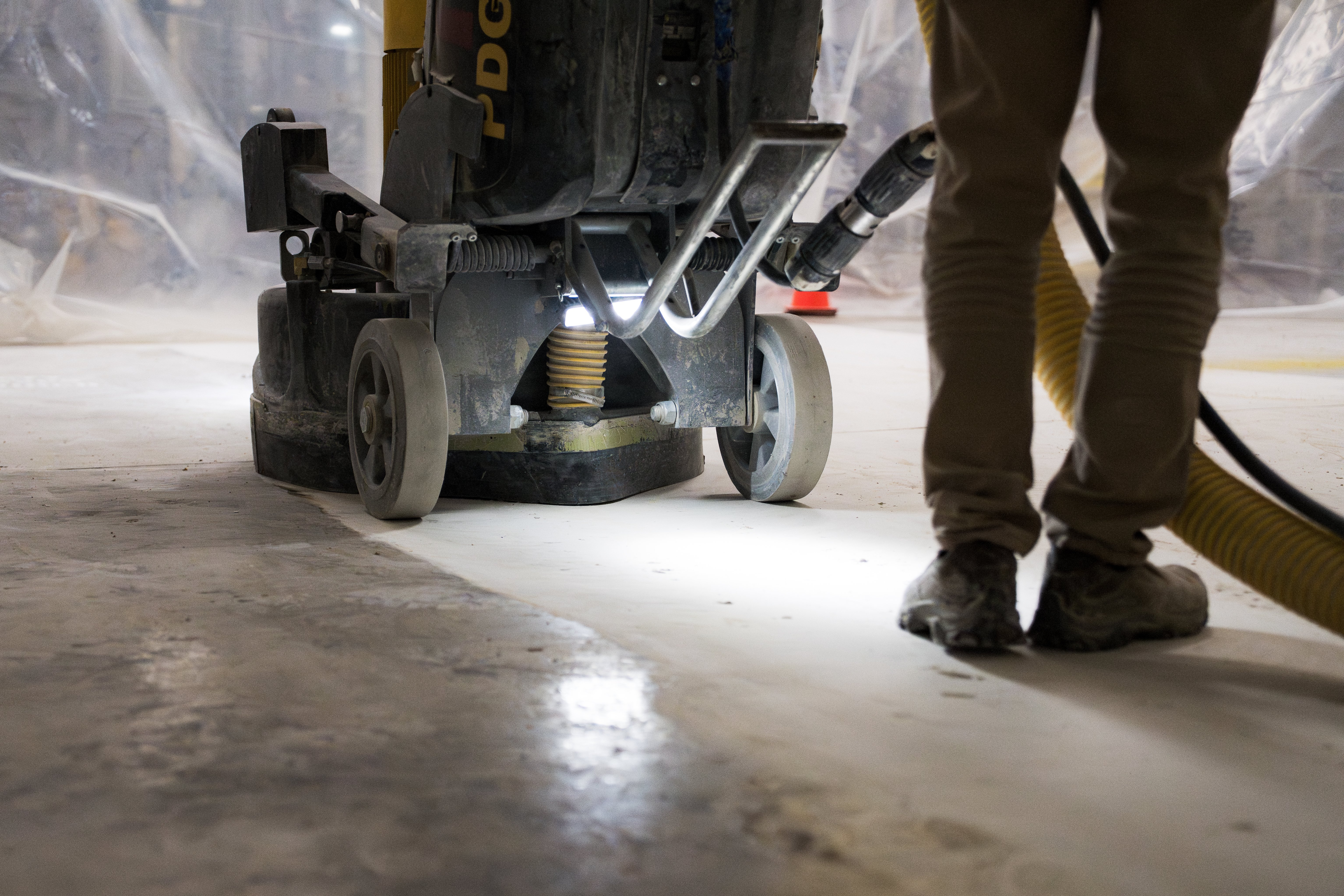 Floor grinding