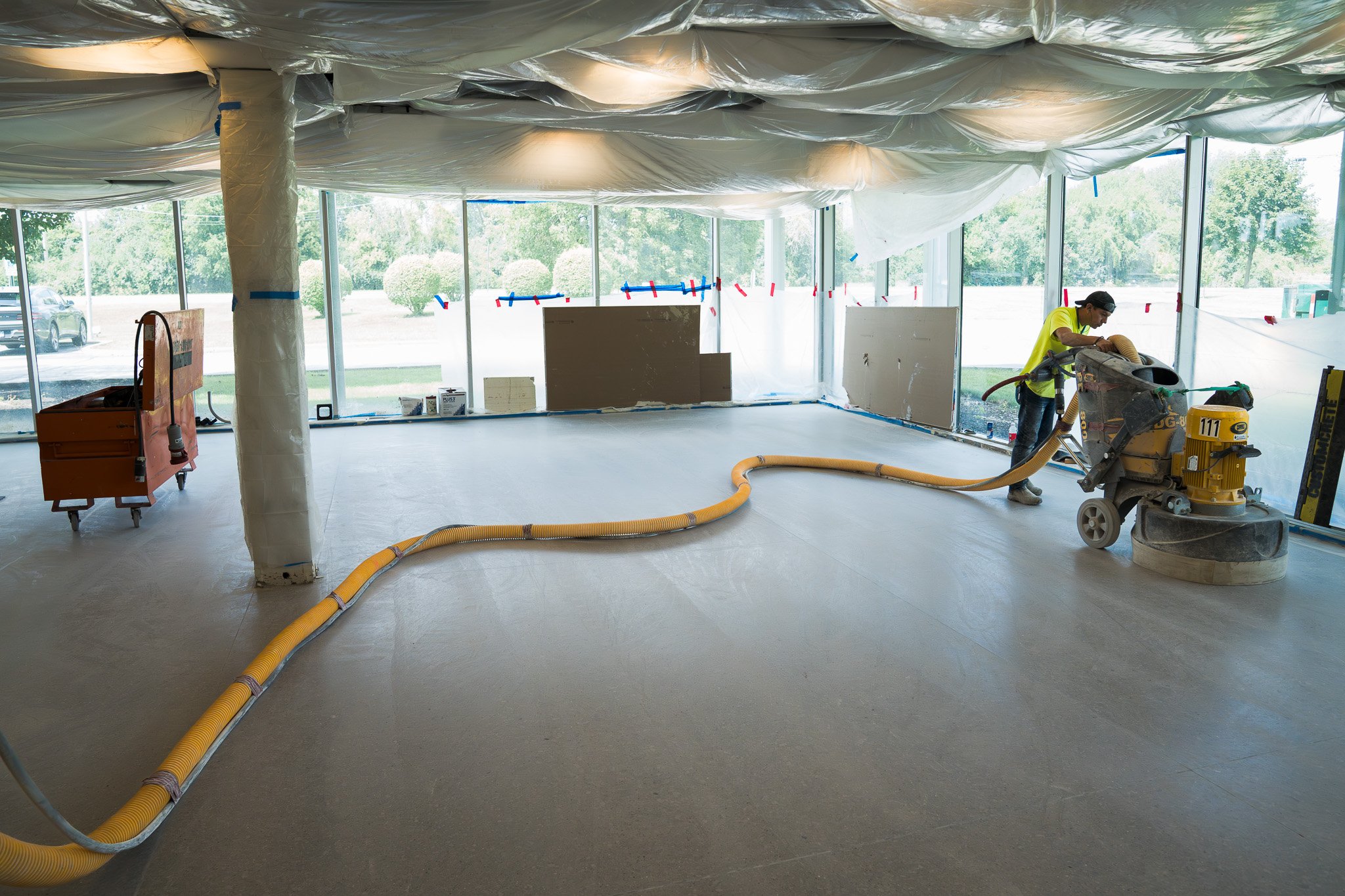 Polished concrete