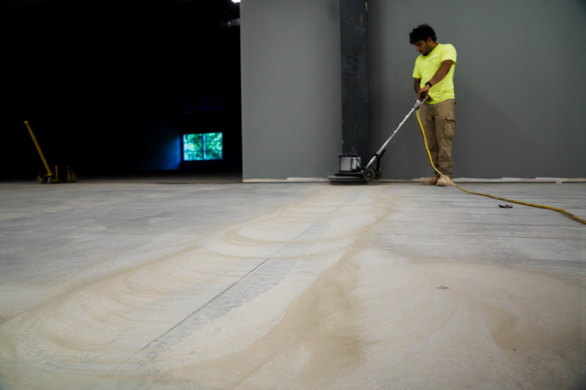 Preping concrete
