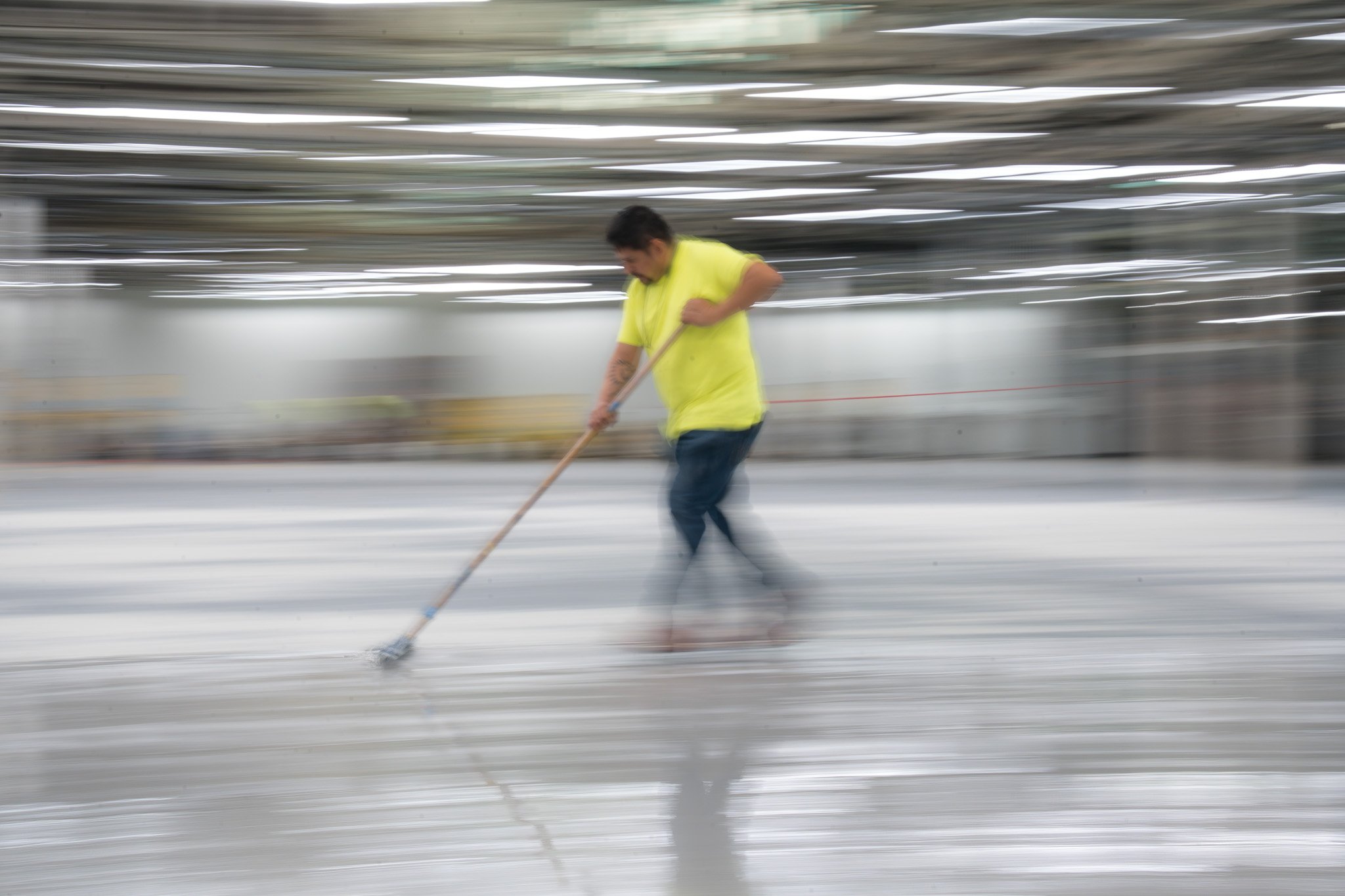 Epoxy flooring job