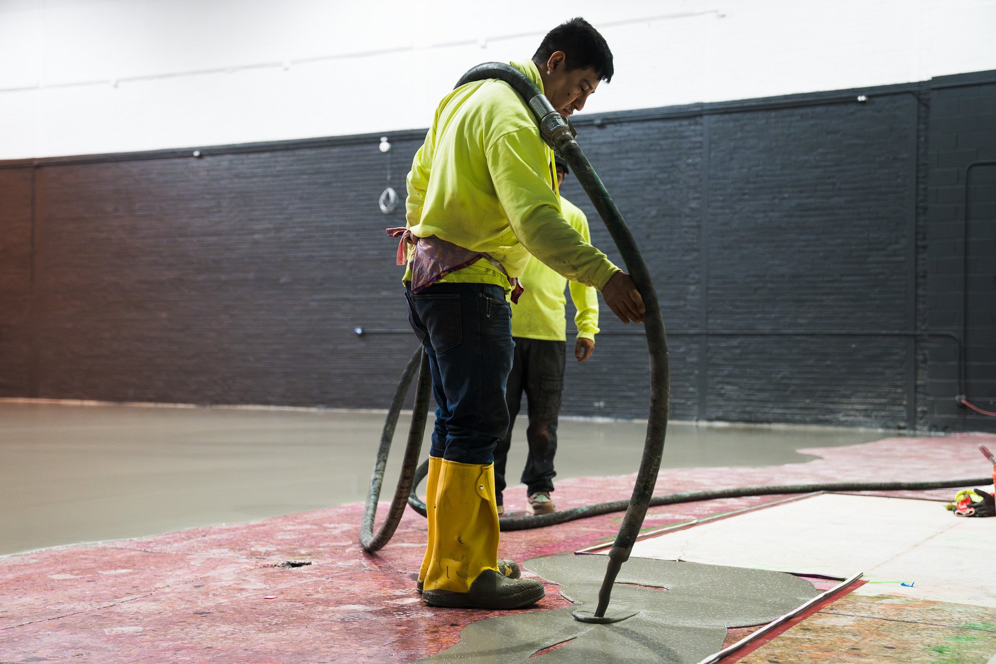 Self-leveling install