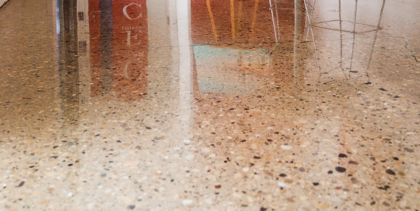 Polished concrete