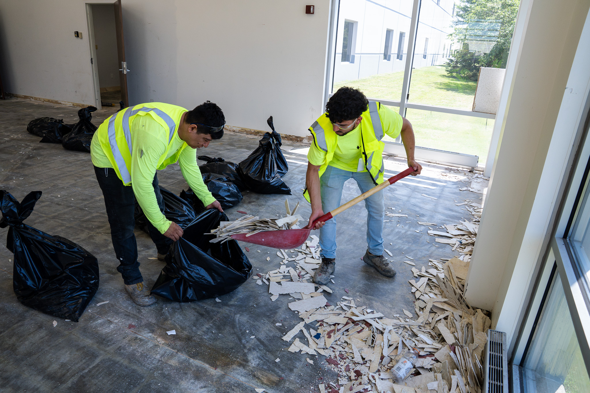 Clean up demo