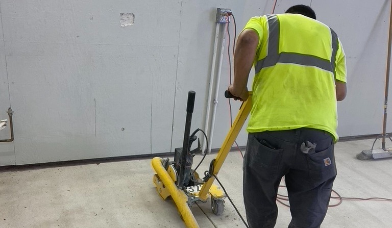 Prep concrete