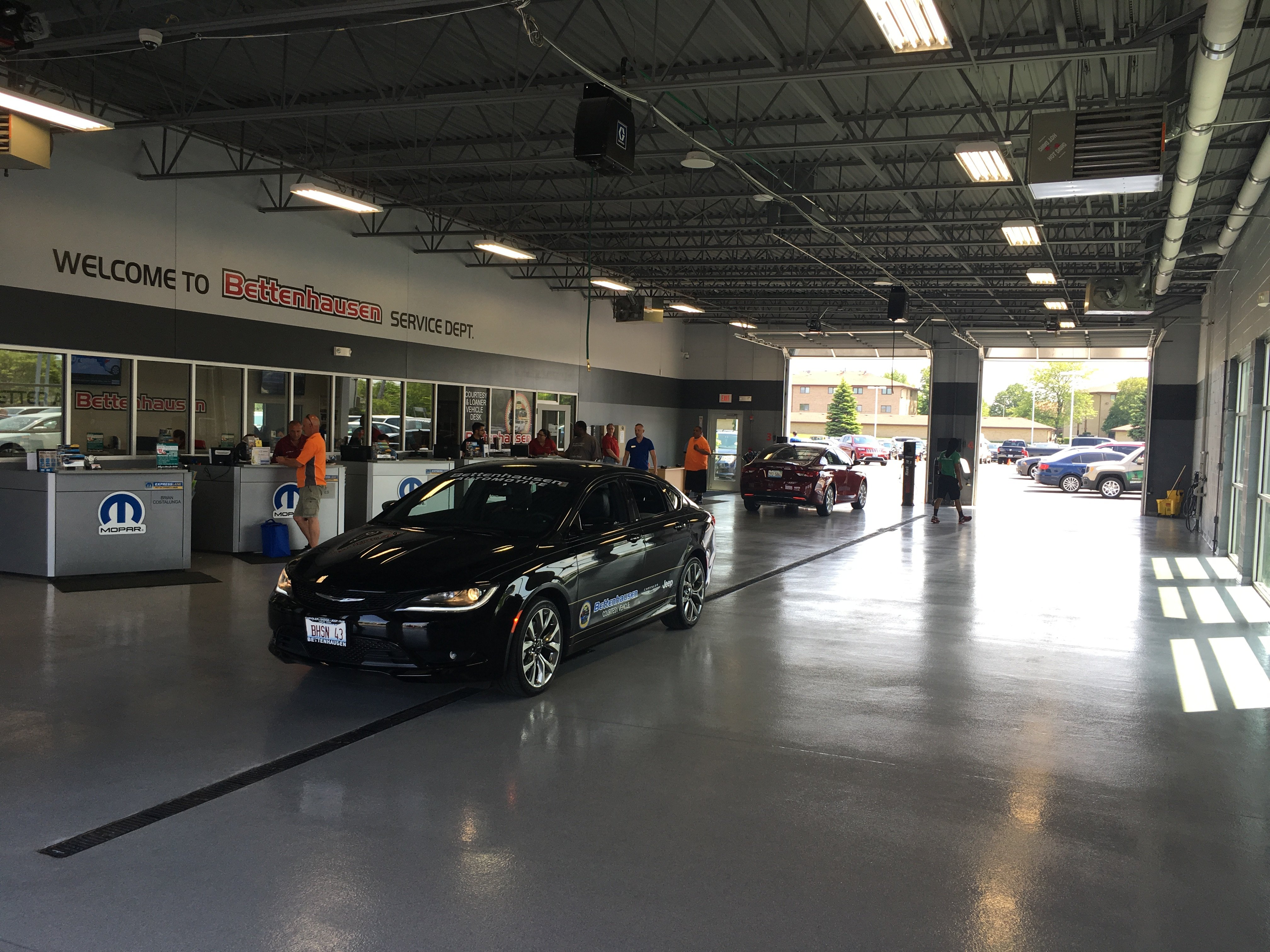 Dealership flooring