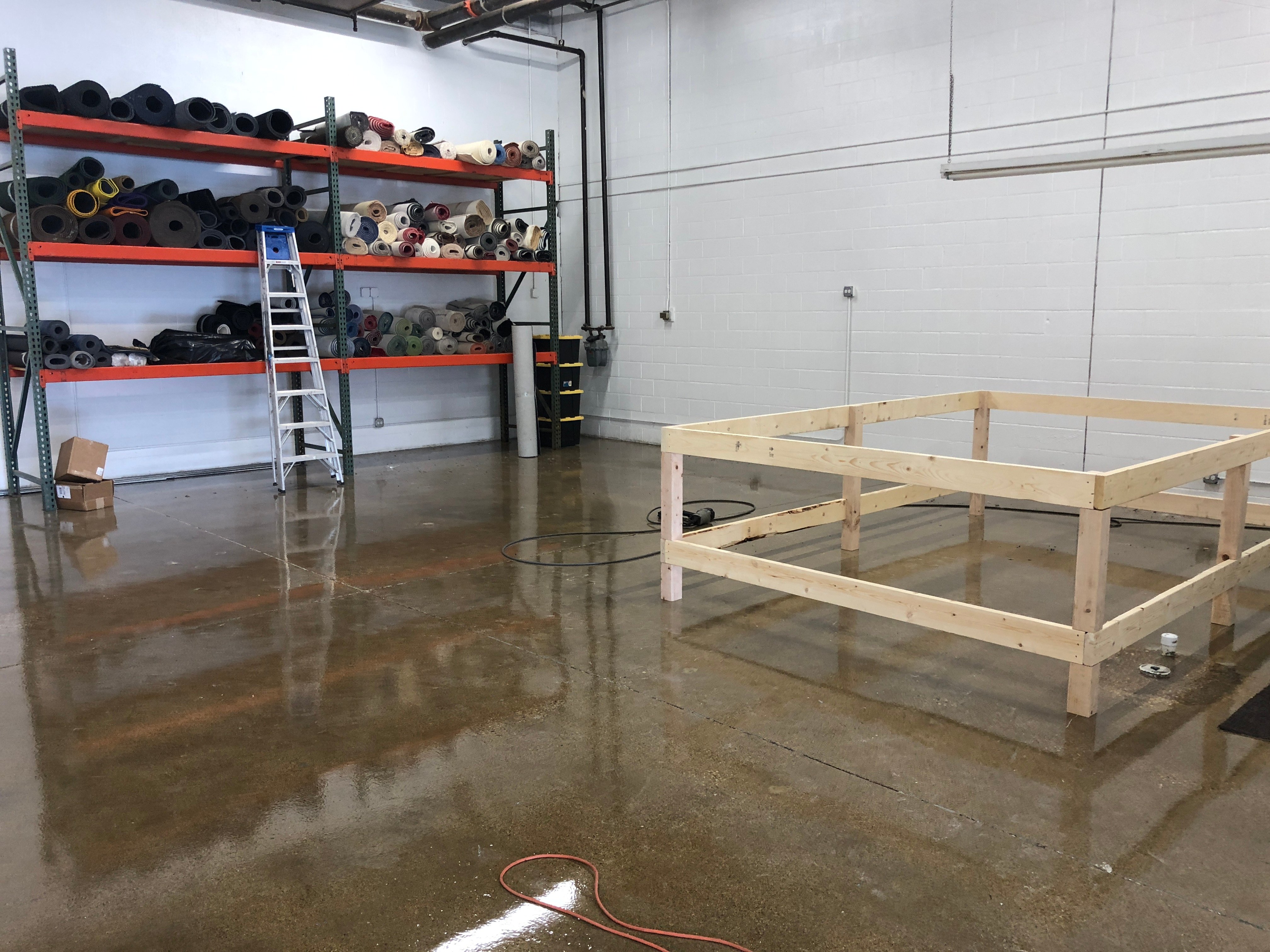 Epoxy flooring