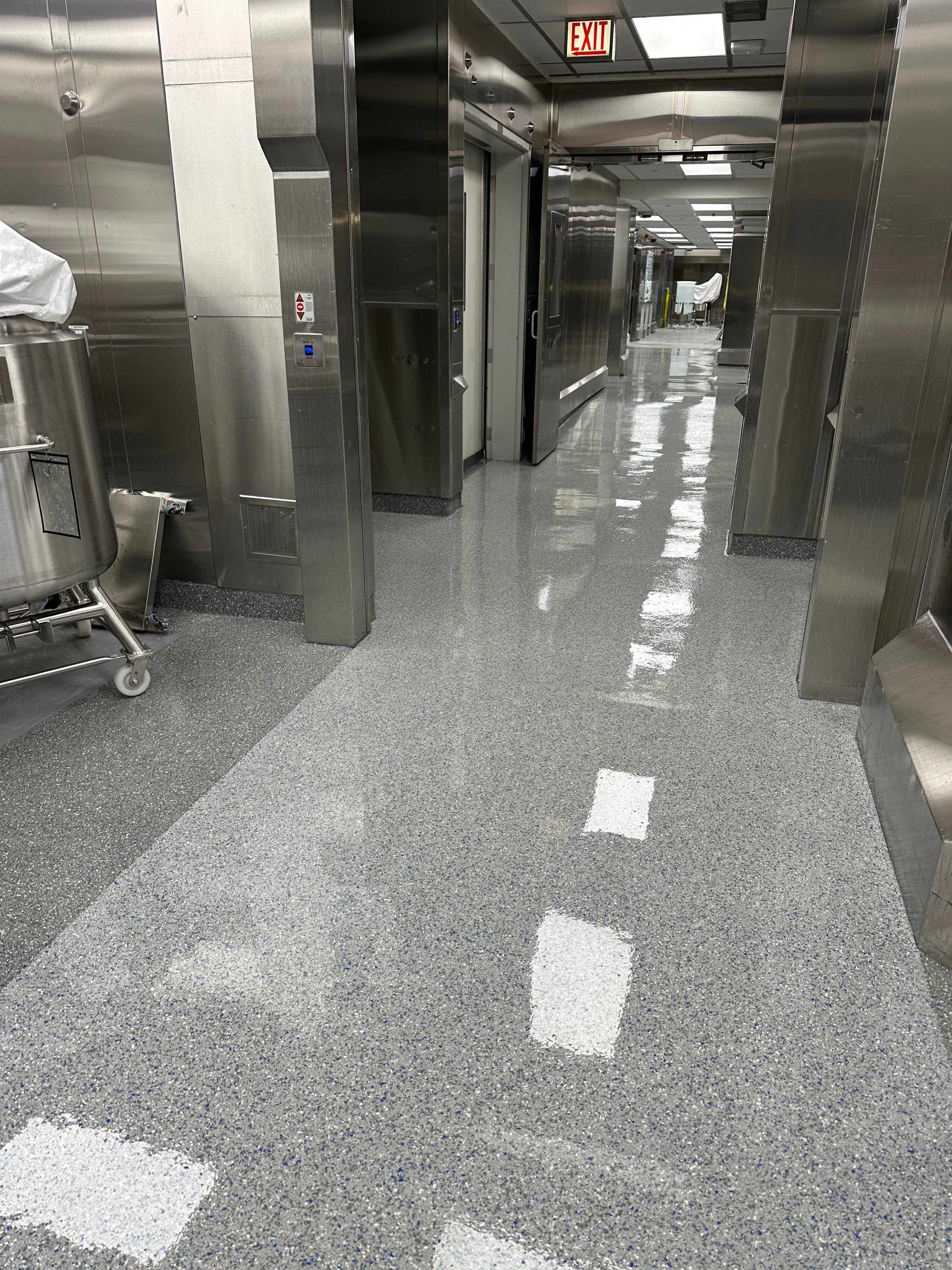 Pharmaceutical flooring