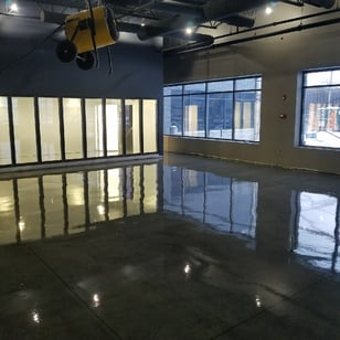 polyurethane polyaspartic topcoat flooring chicagoland