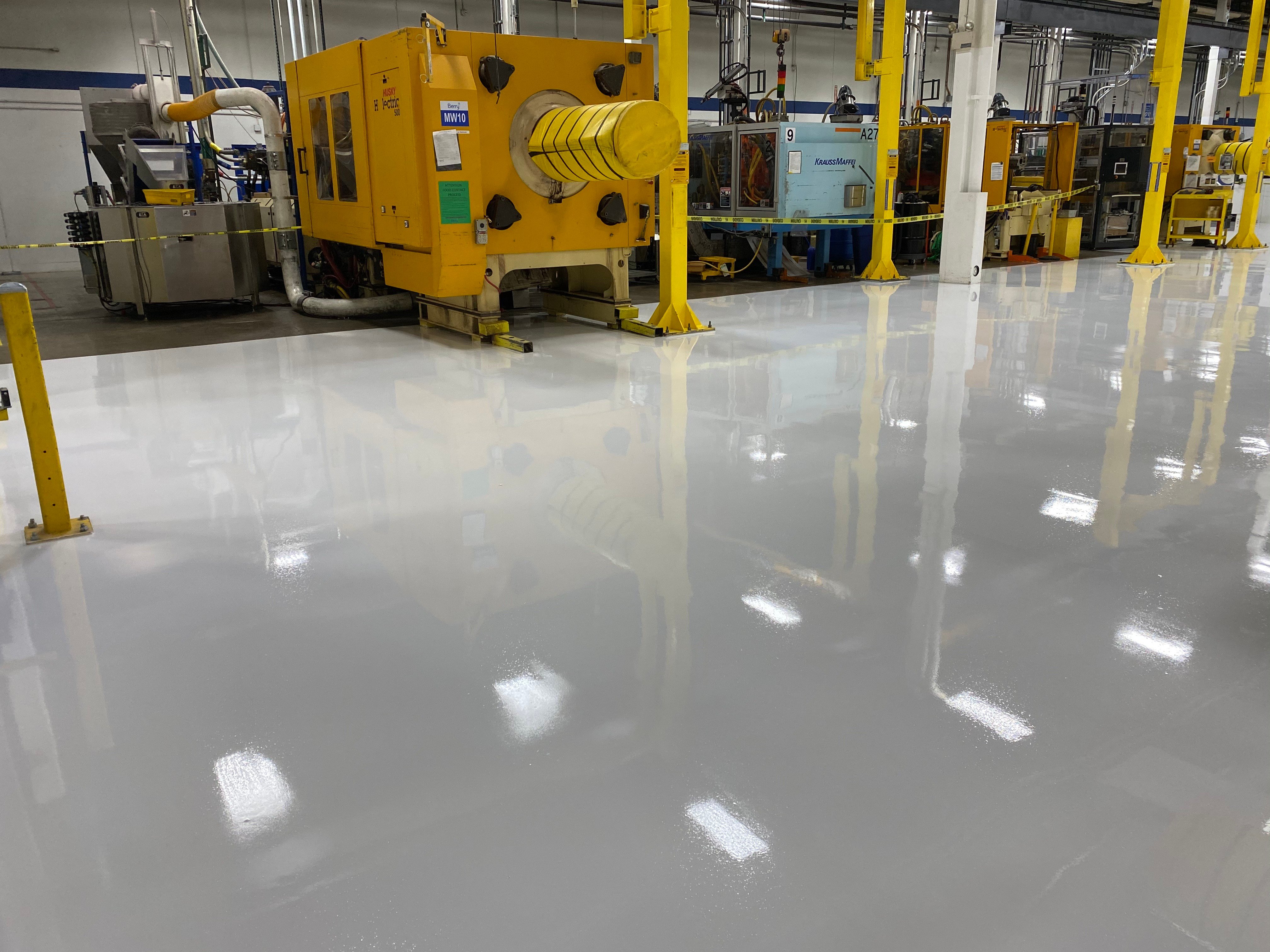 sealed concrete