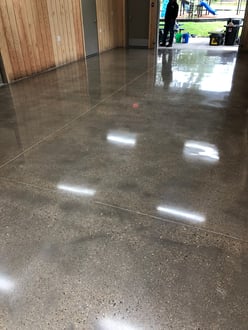 Polished concrete chicago suburbs illinois customcrete