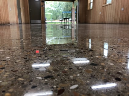 Polished concrete commercial illinois