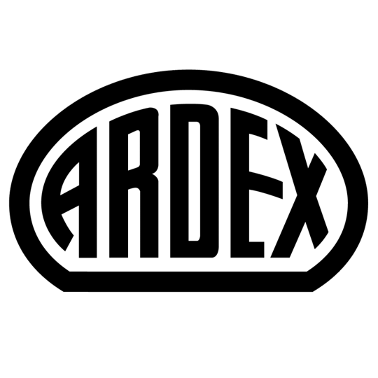 Ardex logo - self leveler- concrete flooring