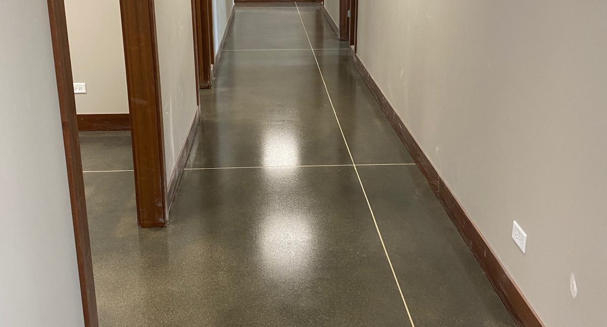 Sealed concrete