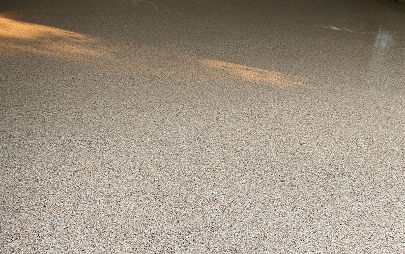 Flake flooring