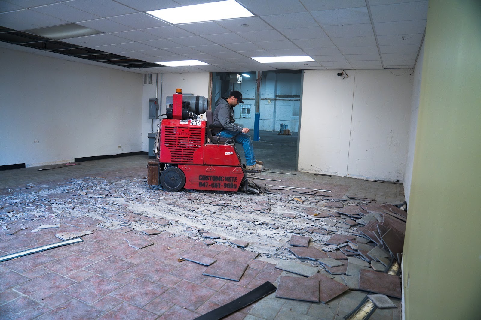 Tile removal