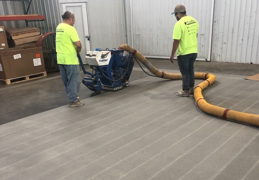 Shot blasting
