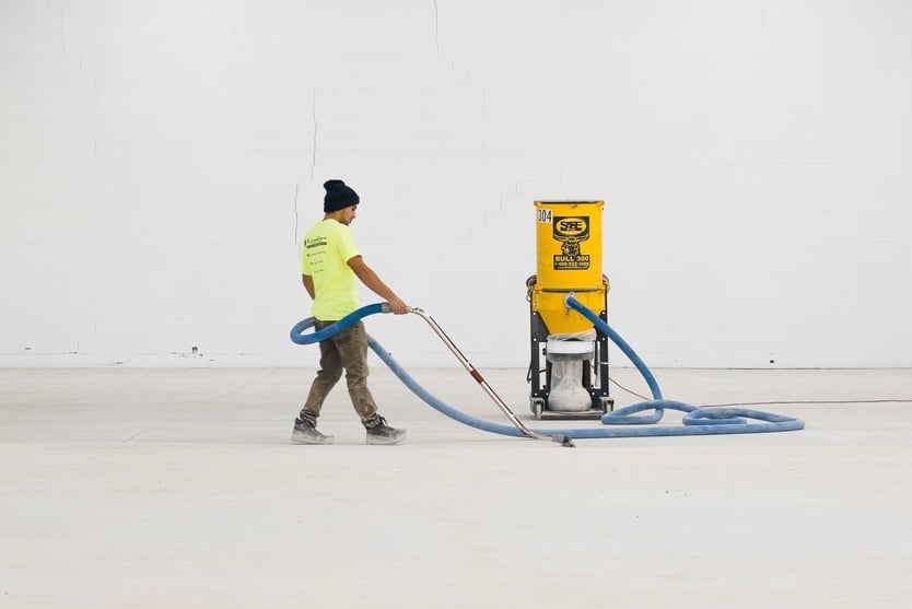 Using SASE vacuum