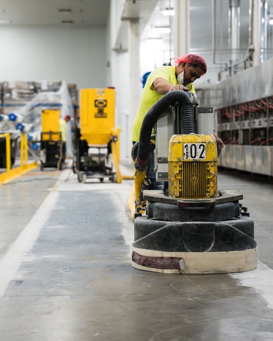 Using a SASE grinder