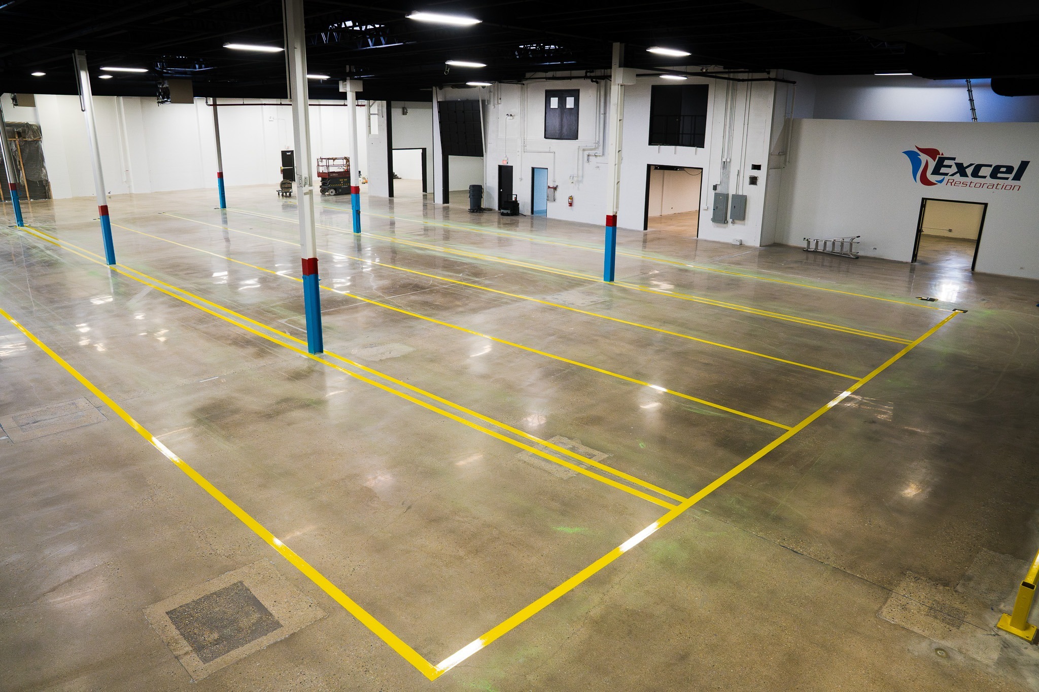 Line striping results