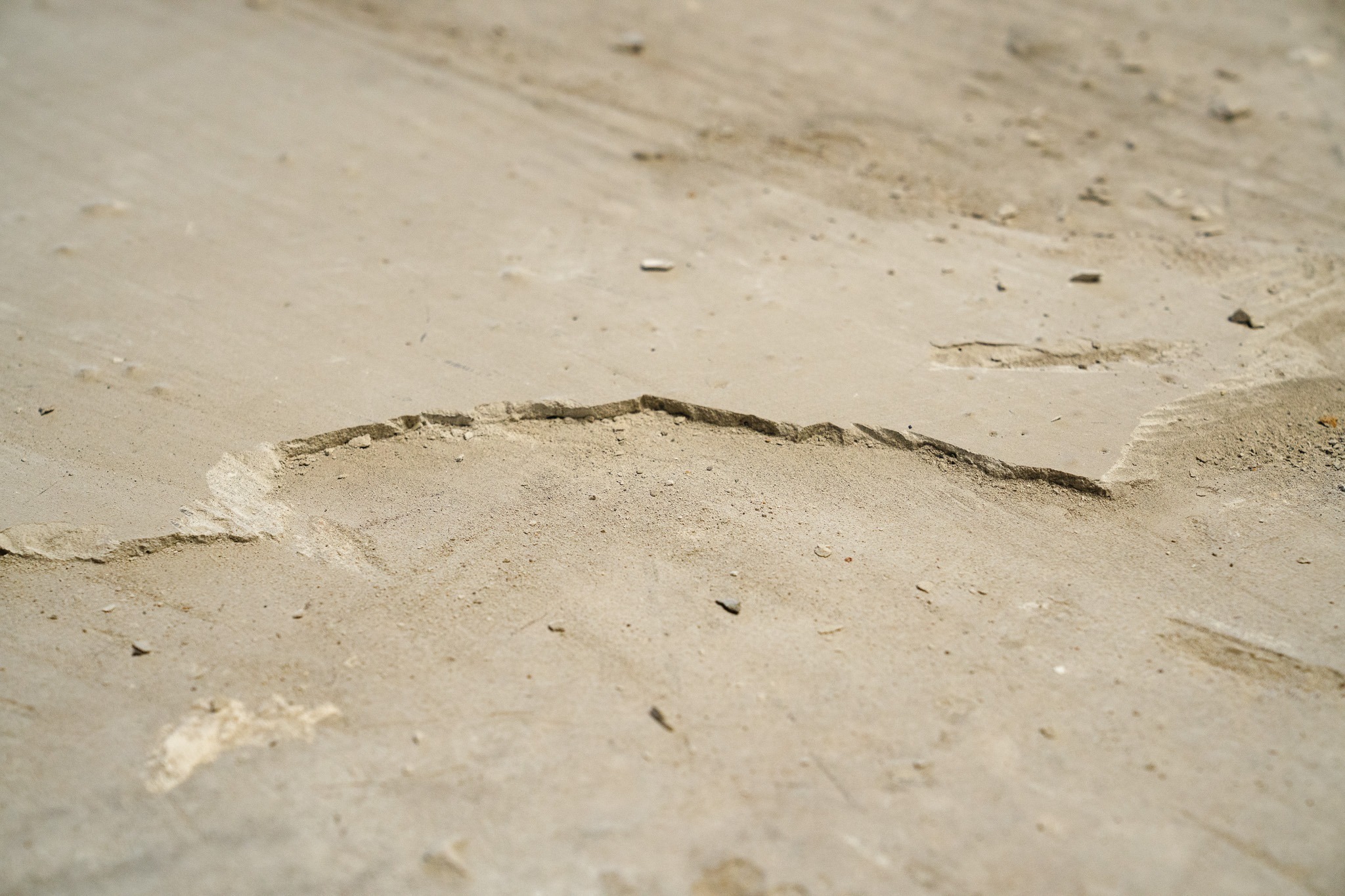 Damaged floor