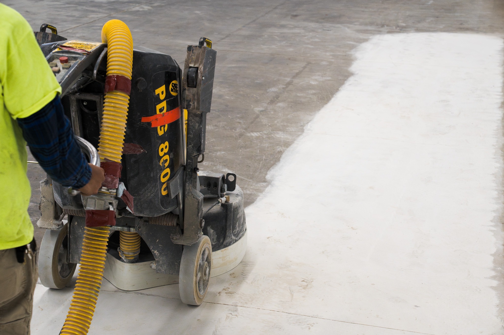 Concrete grinding