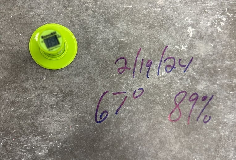 Relative Humidity (RH) Testing