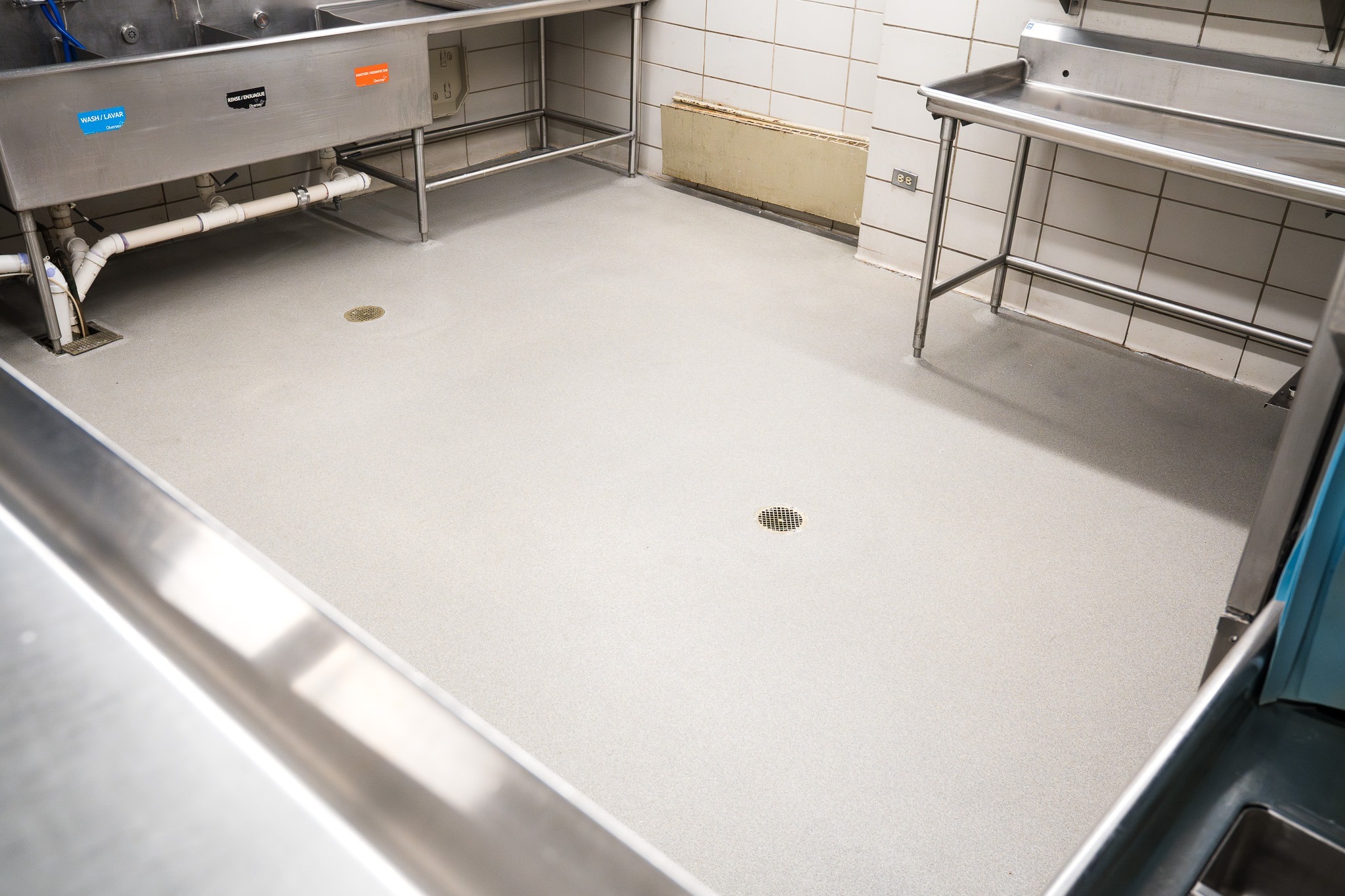 Restaurant drainage