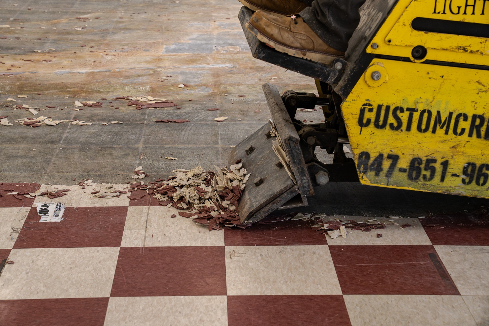Tile demo removal