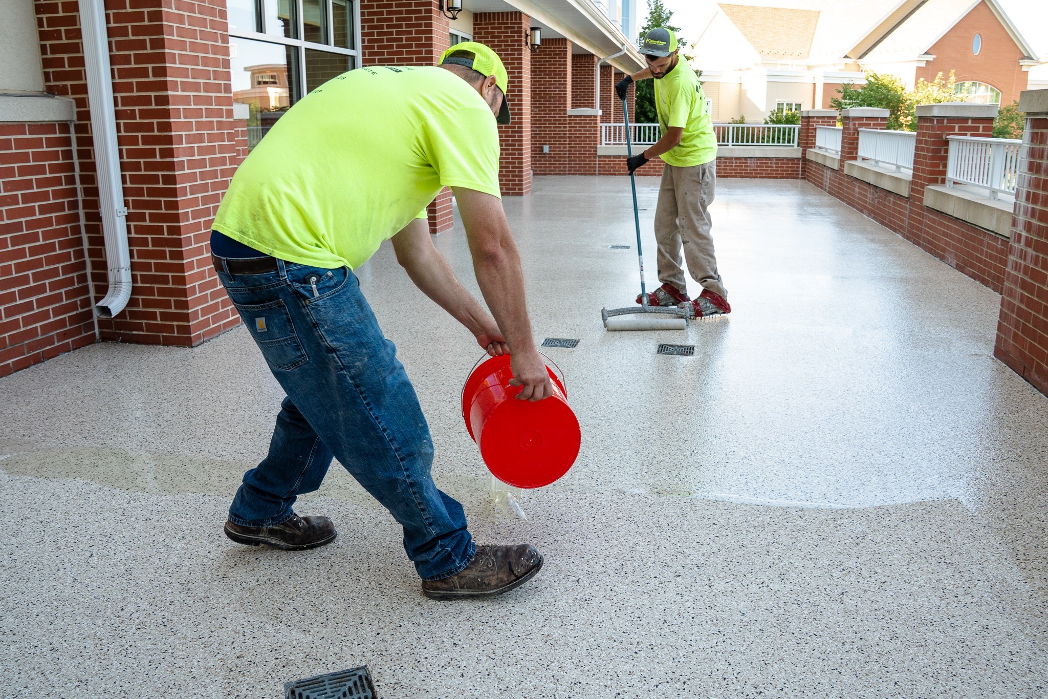 Finishing flooring system