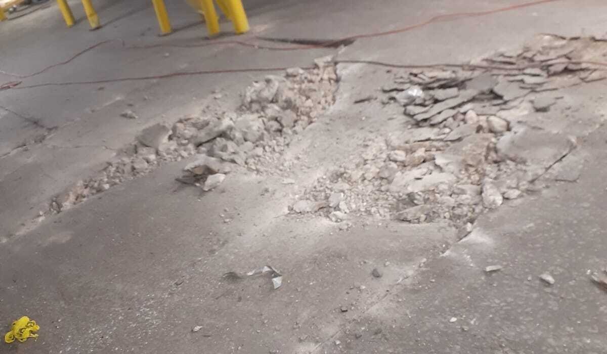 Damaged Concrete