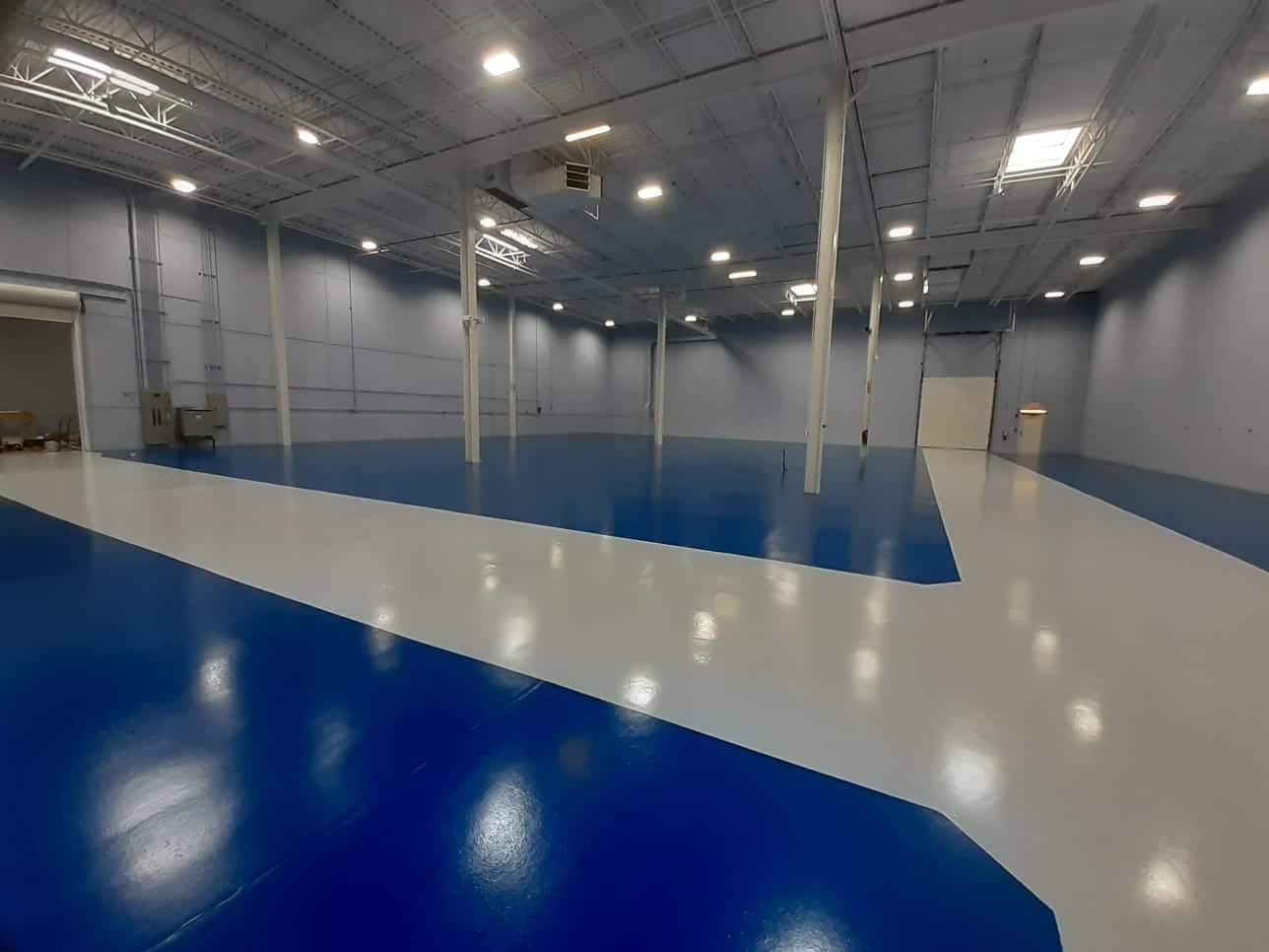 epoxy flooring warehouse